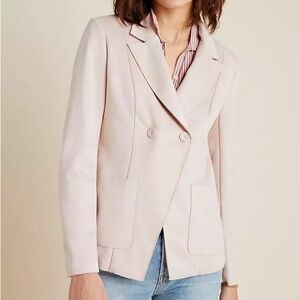 ANTHROPOLOGIE Monarc Charli Sueded Blazer